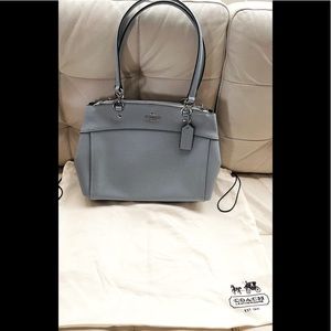 AUTHENTIC Coach “Brooke Carryall” Crossbody, Like New, F32197SV/PB, Powder Blue